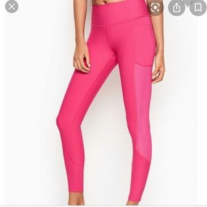 Hot pink total knockout tight